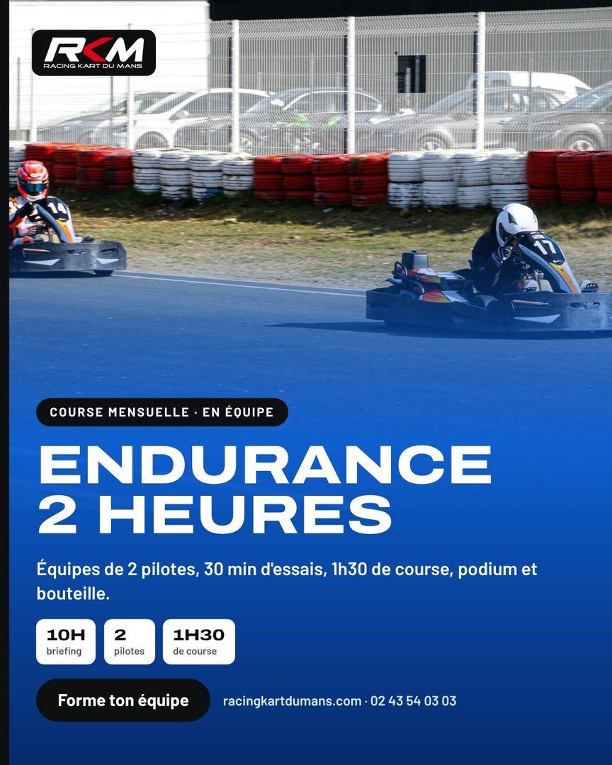 Endurance 2H · Piste loisir