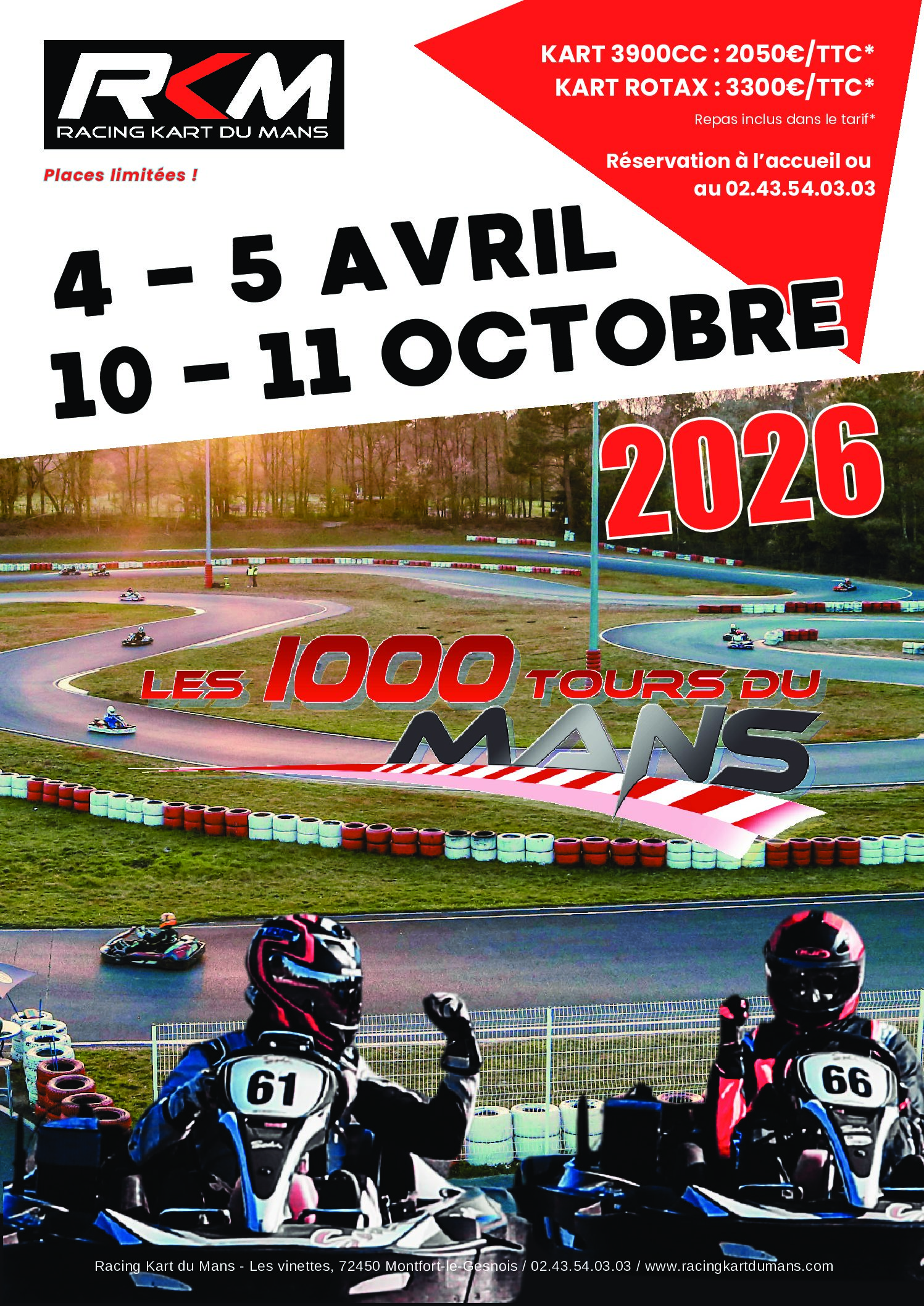 Affiche 1000 tours 2026 ok