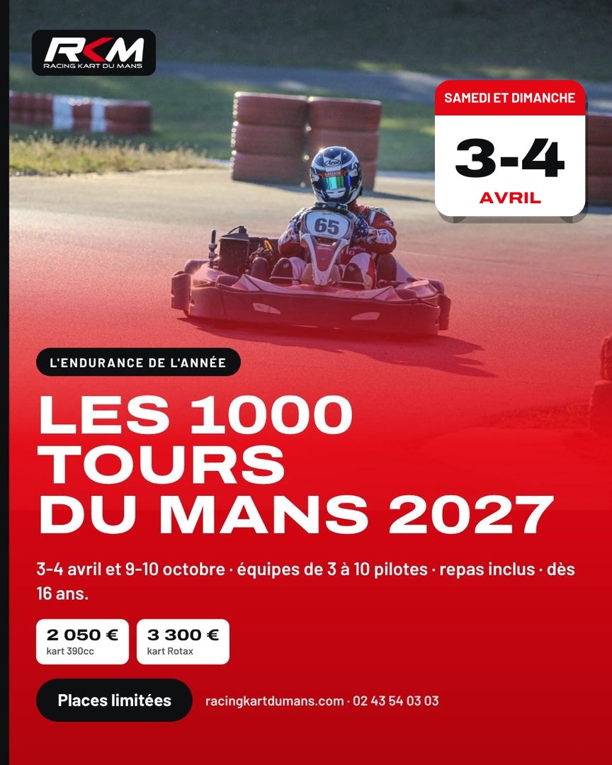 Les 1000 Tours du Mans · Circuit compétition